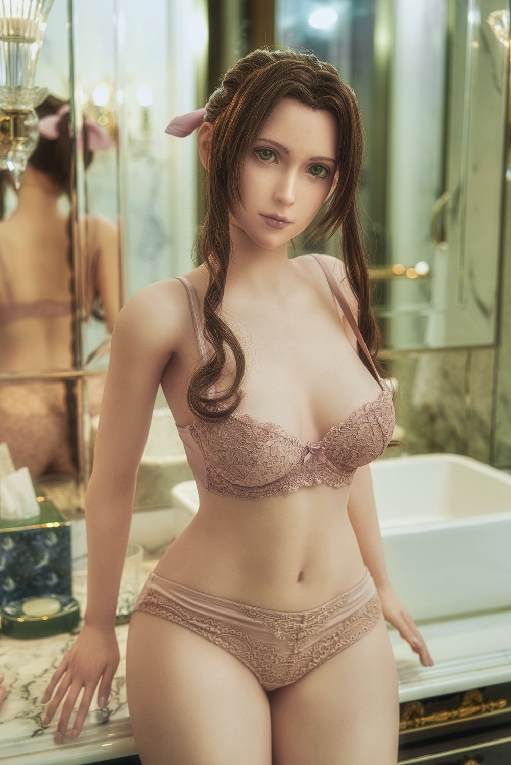 Seks lalka aerith - foto 6 | zelex. Pl Lalka erotyczna aerith stojąca przy lustrze