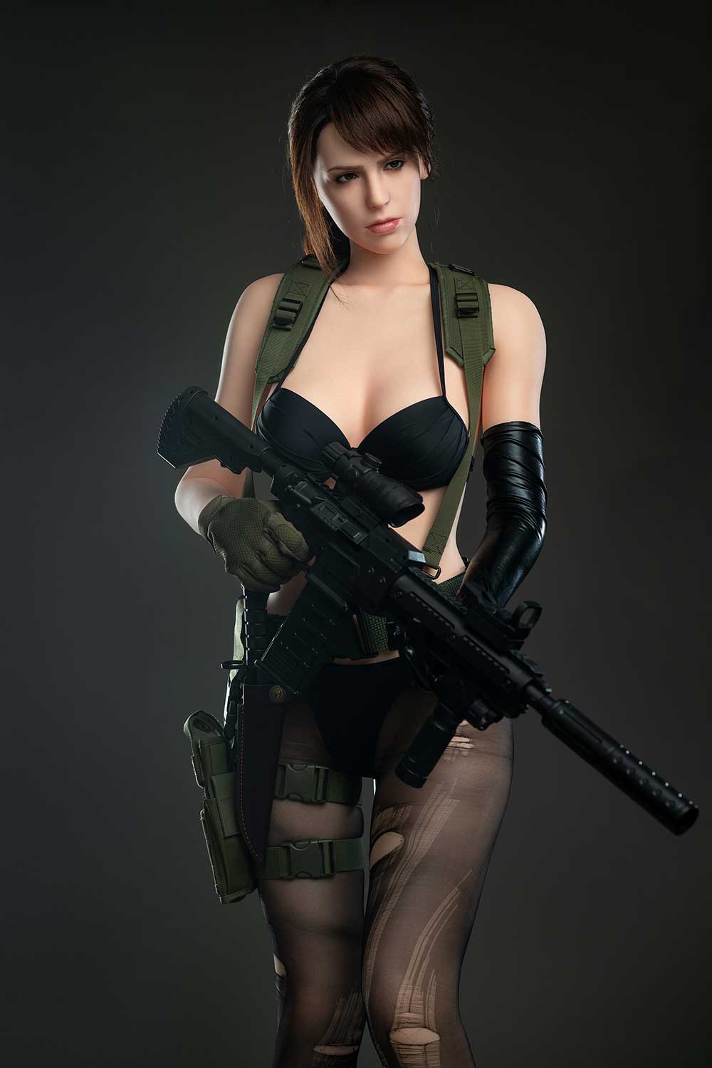 Seks lalka quiet - foto 5 | zelex. Pl Seks lalka quiet stojąca z karabinem maszynowym