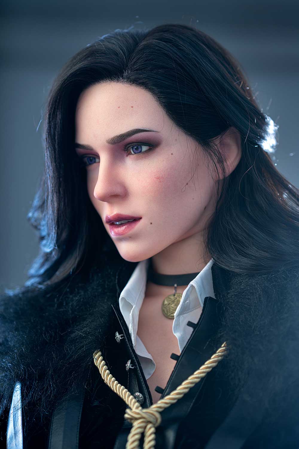 Seks lalka yennefer - foto 7 | zelex. Pl Widok głowy lalki erotycznej yennefer