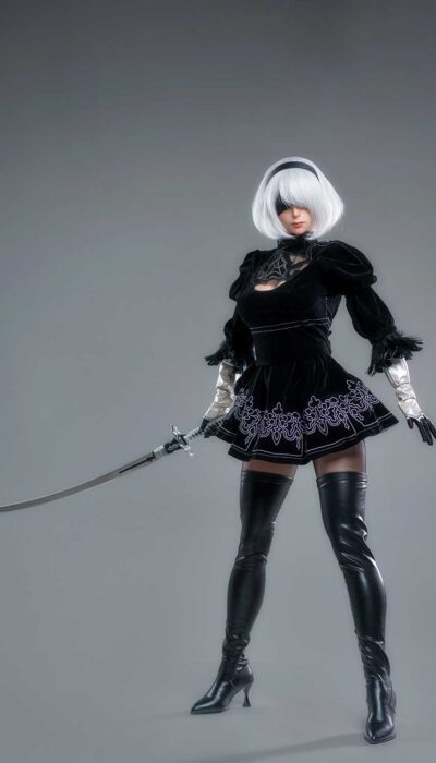 Seks lalka yorha - zdjęcie 10 | zelex. Pl Seks lalka yorha w czarnych pośladkach i sukience